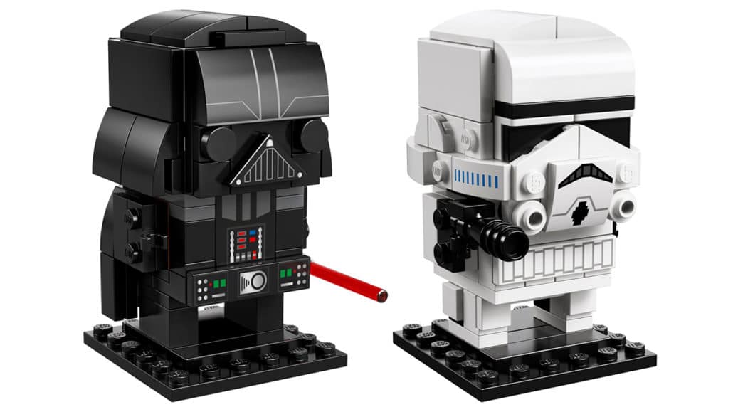 LEGO Star Wars BrickHeadz 41619 und 41620