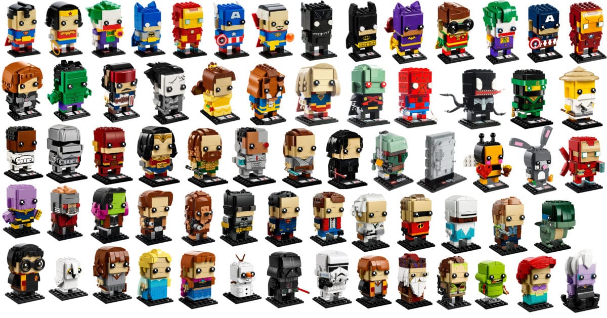 LEGO BrickHeadz Übersicht: Alle bisher erschienenen BrickHeadz