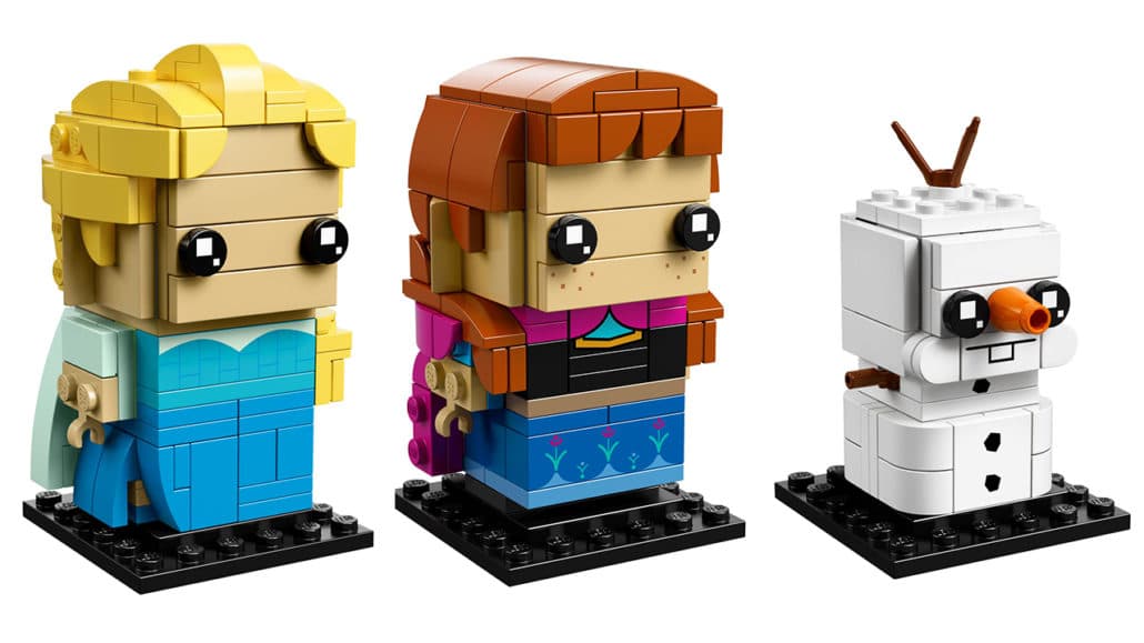 LEGO Frozen BrickHeadz 41617 und 41618