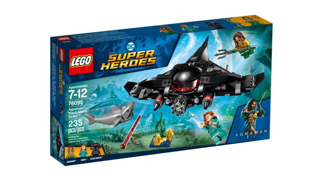 LEGO 76095: Aqua Man Black Manta Strike