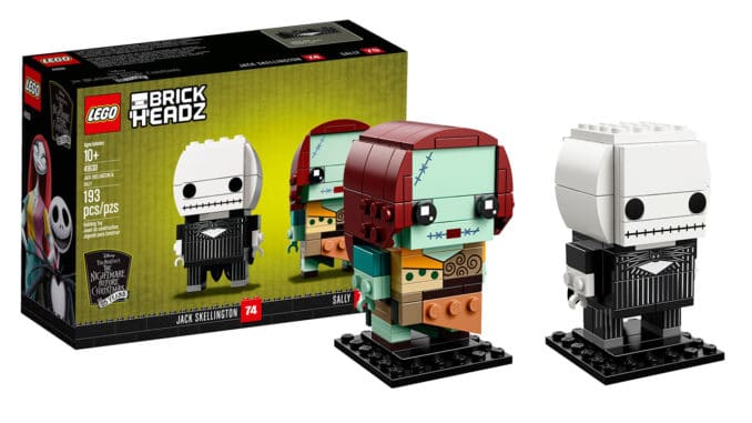 lego brickheadz jack and sally
