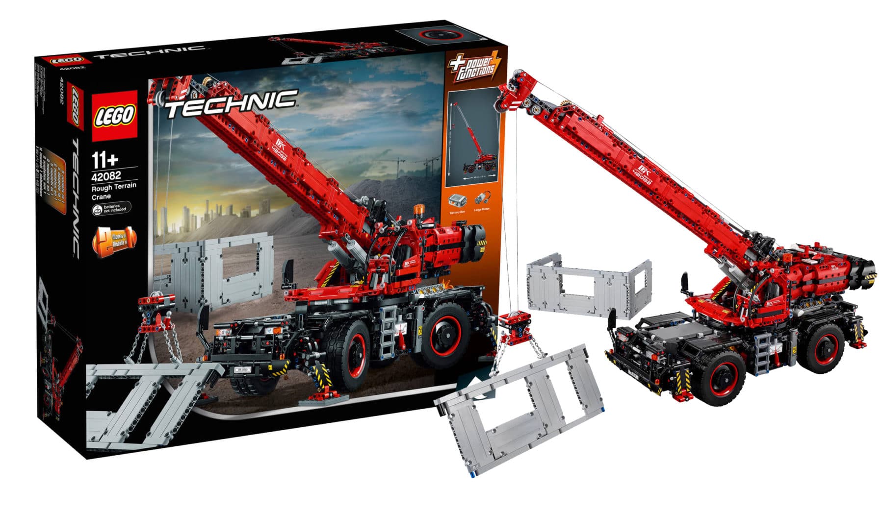 LEGO 42082 Geländegängiger Kranwagen