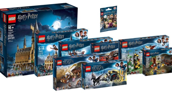 new lego harry potter sets 2018