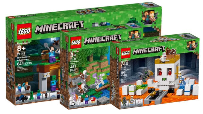 minecraft lego 2018