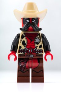 LEGO Sheriff Deadpool Minifigur