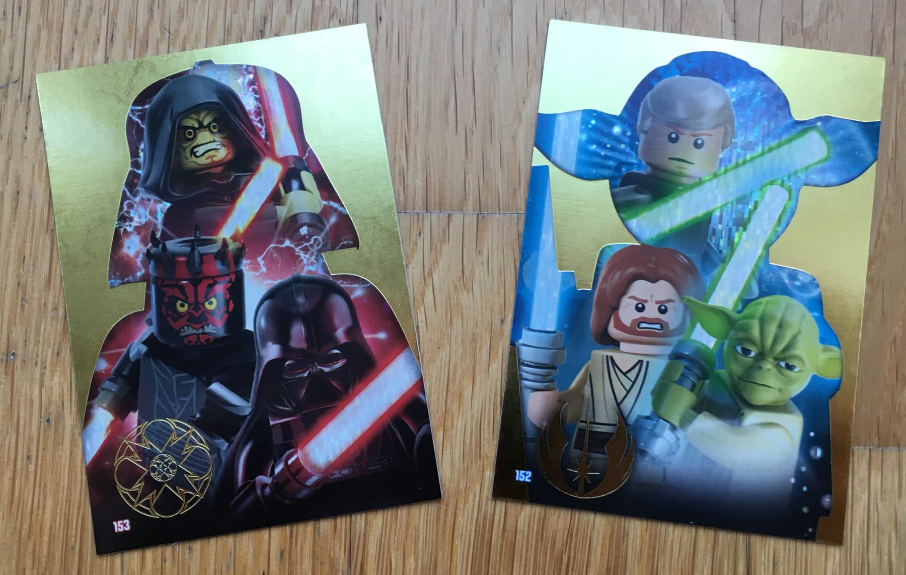 LEGO Star Wars Sammelkarten: Goldkarten