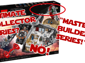 LEGO Ultimate Collector Series vs. Master Builder Series