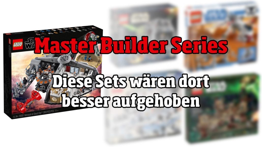 LEGO Master Builder Series: Diese Sets wären dort besser aufgehoben