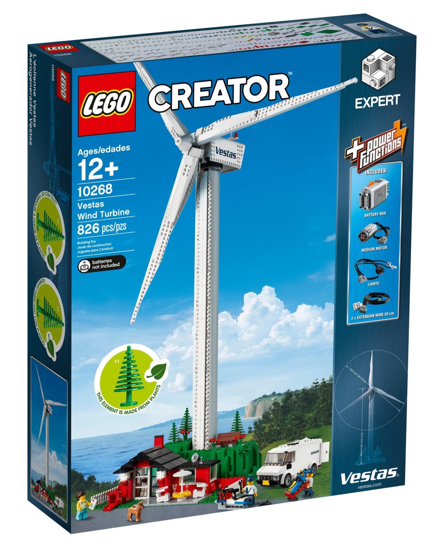 LEGO 10268 Vestas Windrad