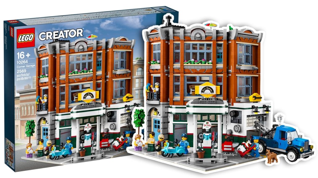 LEGO 10264 Eckgarage Modular Building LEGO 10264 Eckgarage Modular Building