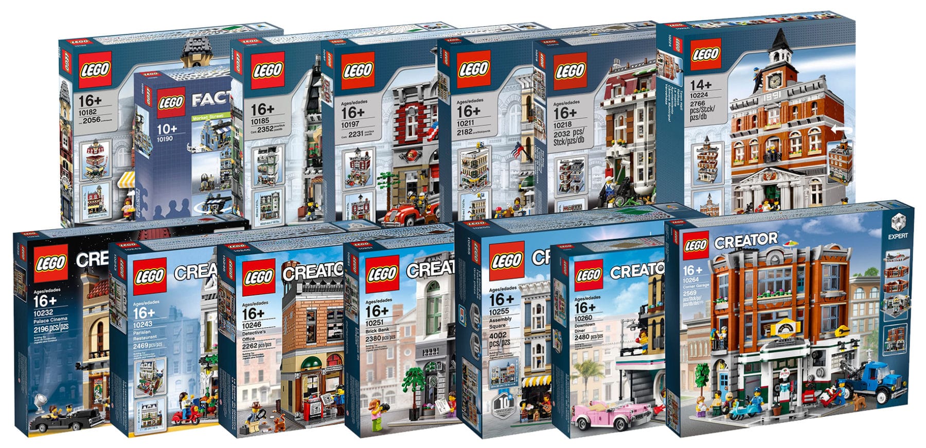 LEGO Modular Buildings