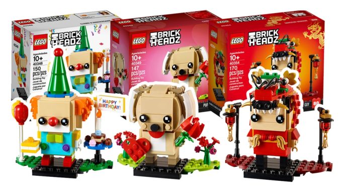 Neue LEGO Seasonal BrickHeadz