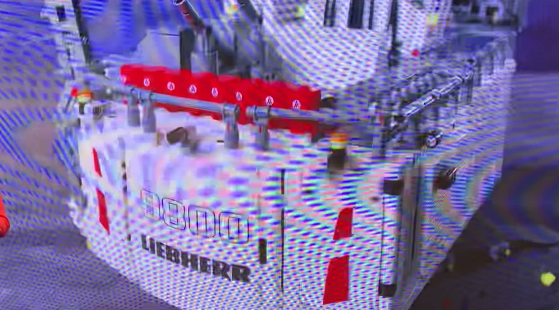 LEGO 42100 Liebherr R 9800 Bagger Rückseite