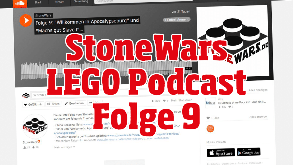 StoneWars LEGO Podcast Folge 9