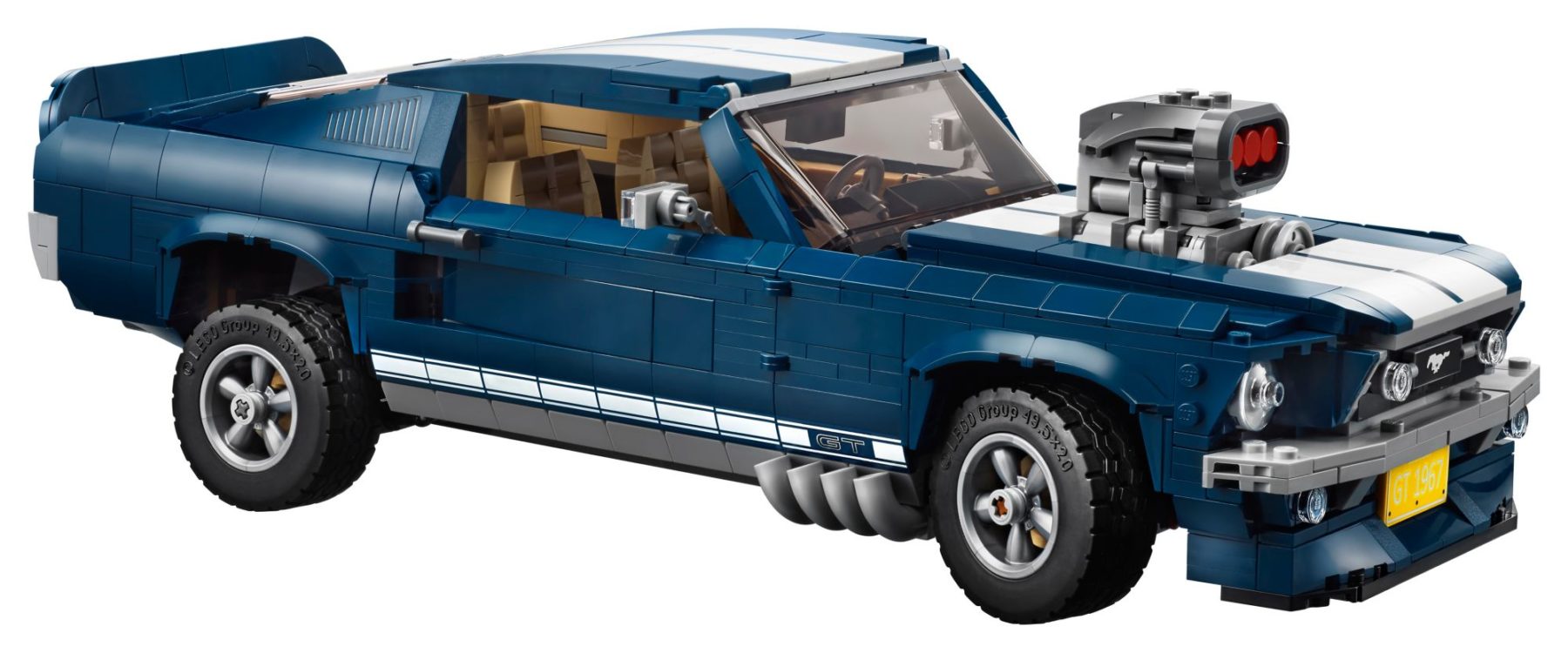 LEGO 10265 Ford Mustang GT mit allen Modifikationen