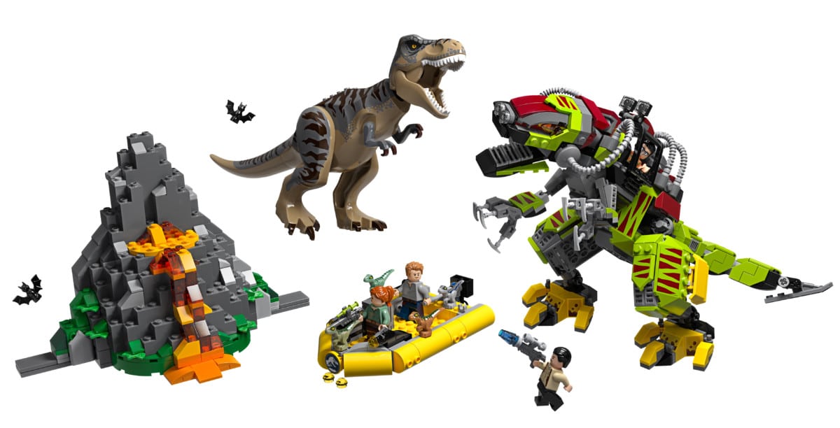 LEGO Jurassic World 75938 T. rex vs Dino-Mech Battle