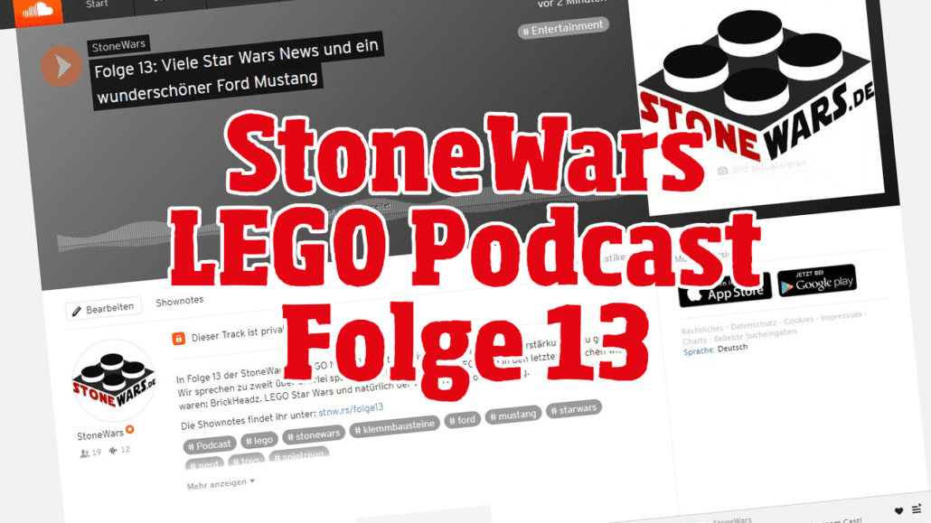 StoneWars LEGO Podcast Folge 13 StoneWars LEGO Podcast Folge 13