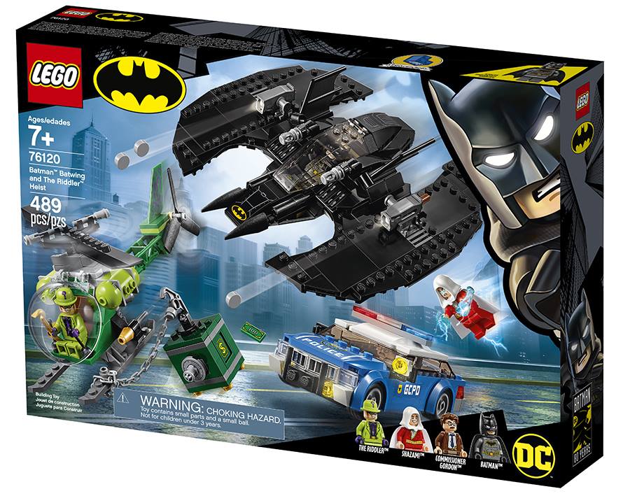 LEGO Batman 76120 Batwing and The Riddler Heist Box