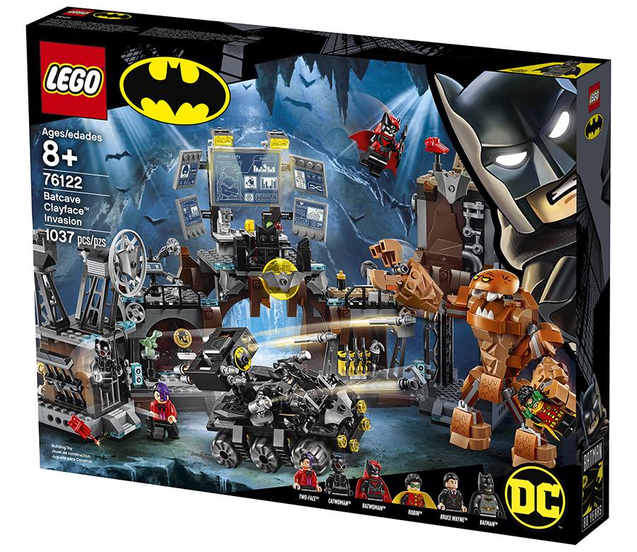LEGO Batman 76122 Batcave Clayface Invasion Box