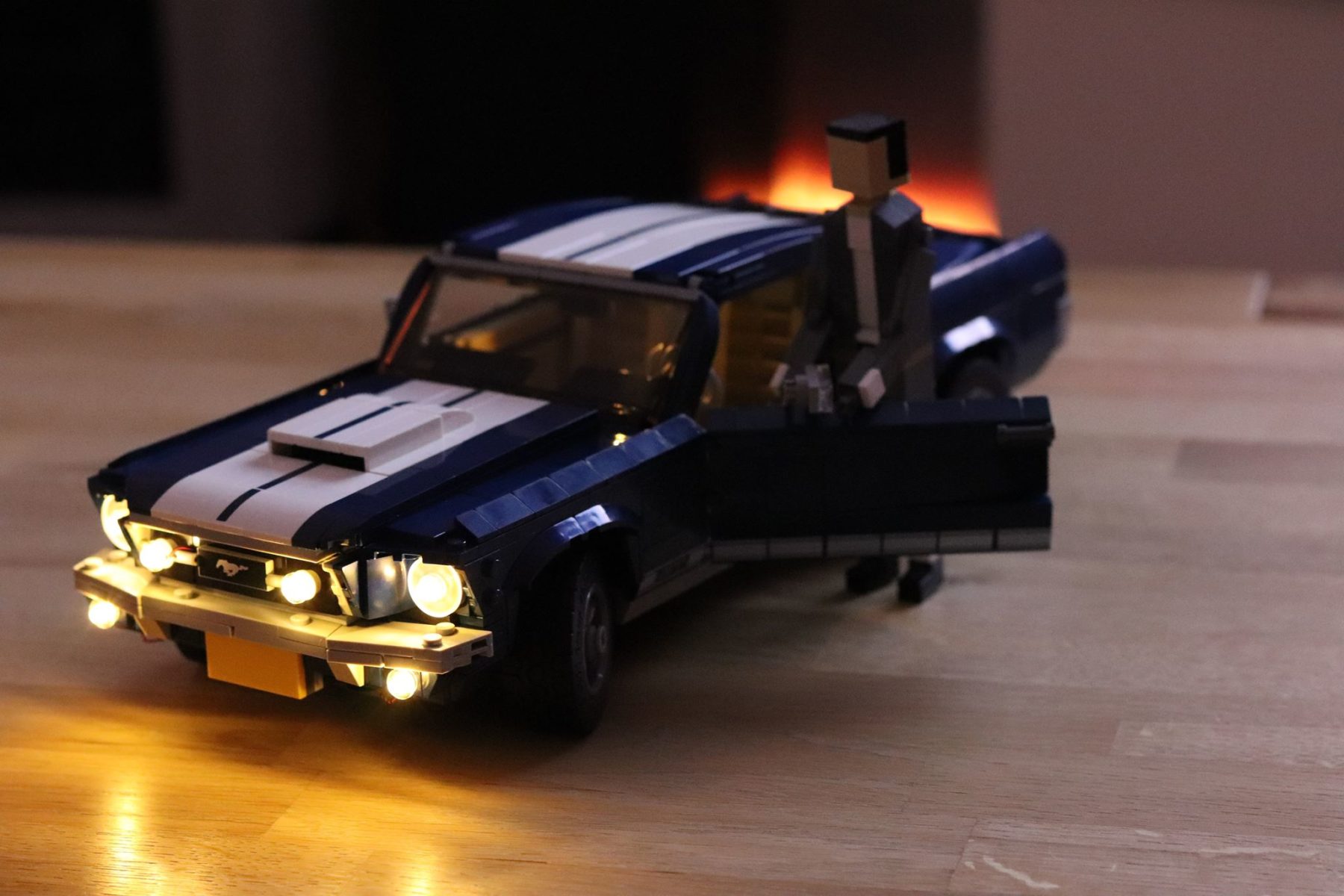LEGO 10265 Ford Mustang beleuchtet