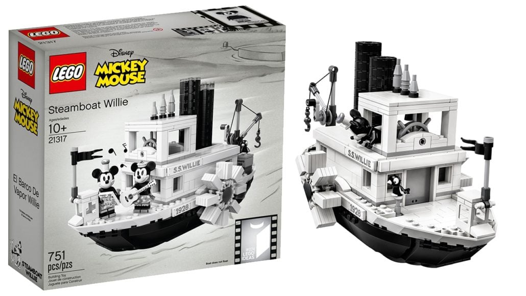 LEGO 21317 Steamboat Willie