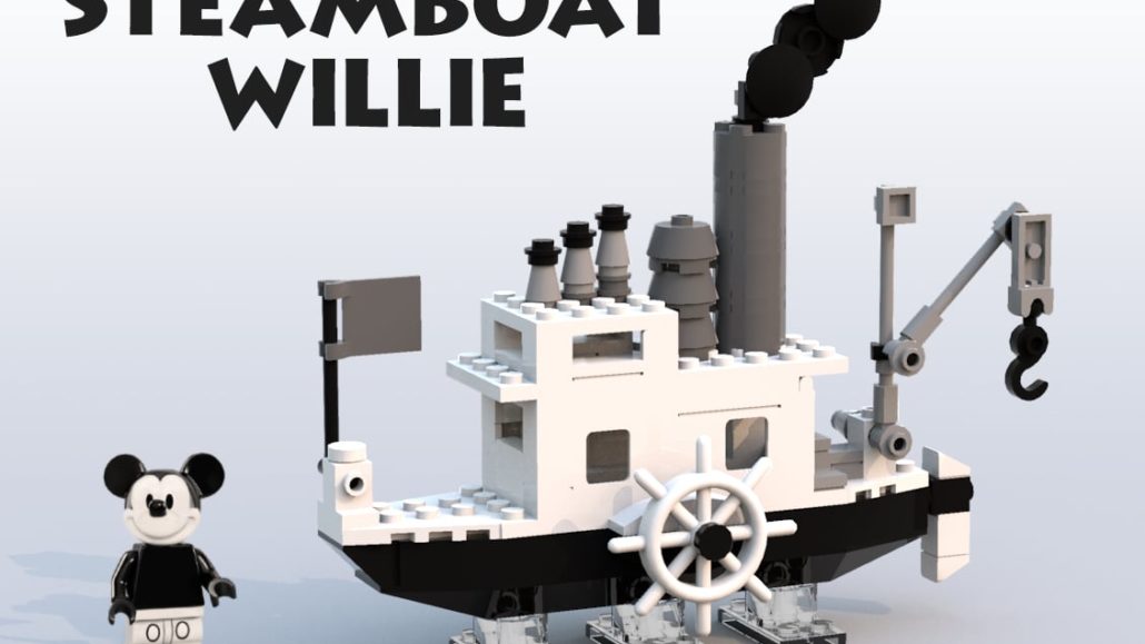LEGO Ideas Entwurf für 21317 Steamboat Willie LEGO Ideas Entwurf für 21317 Steamboat Willie