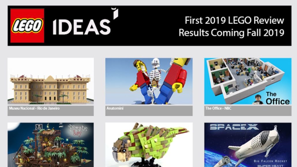 LEGO Ideas 1. Review Stage 2019