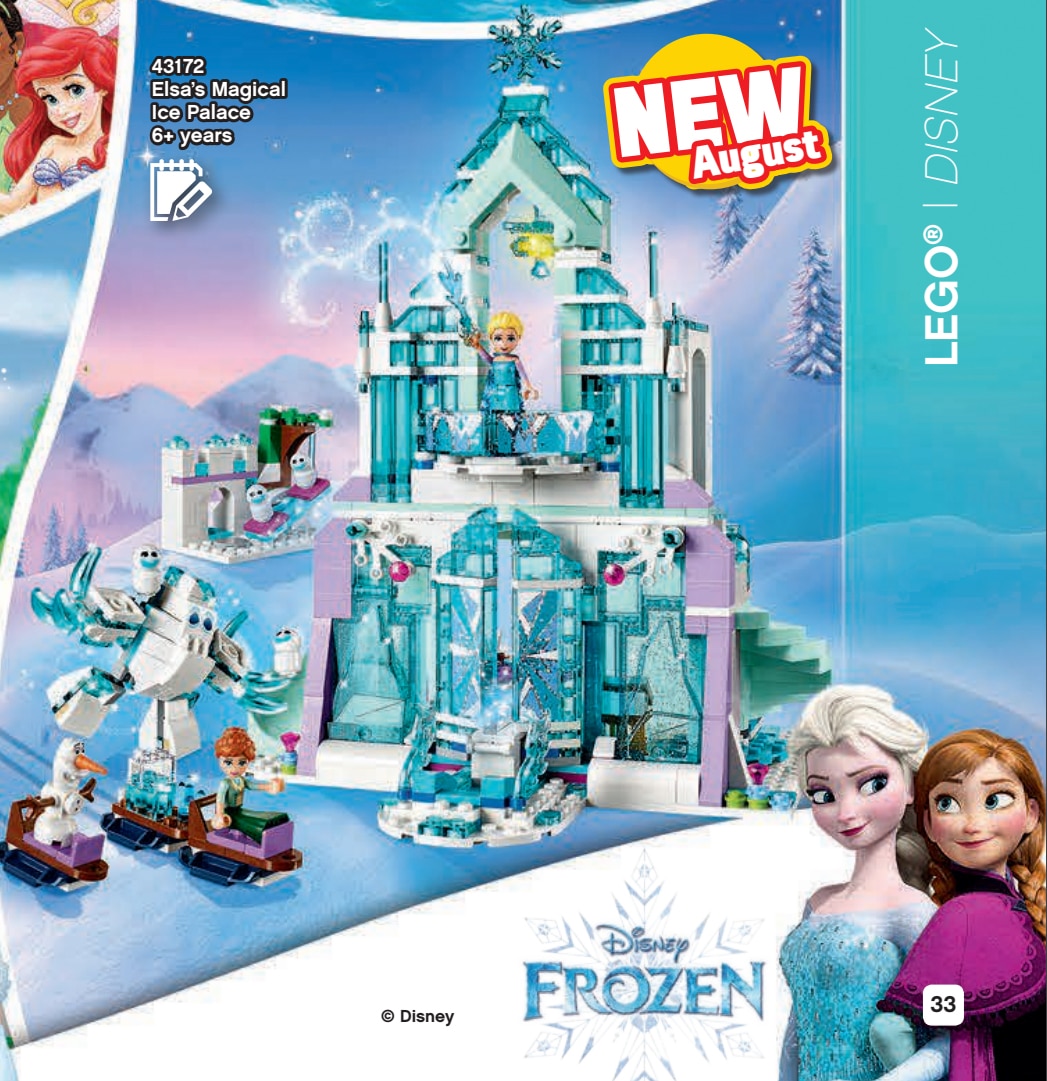 LEGO 43172 Elsas magischer Eispalast