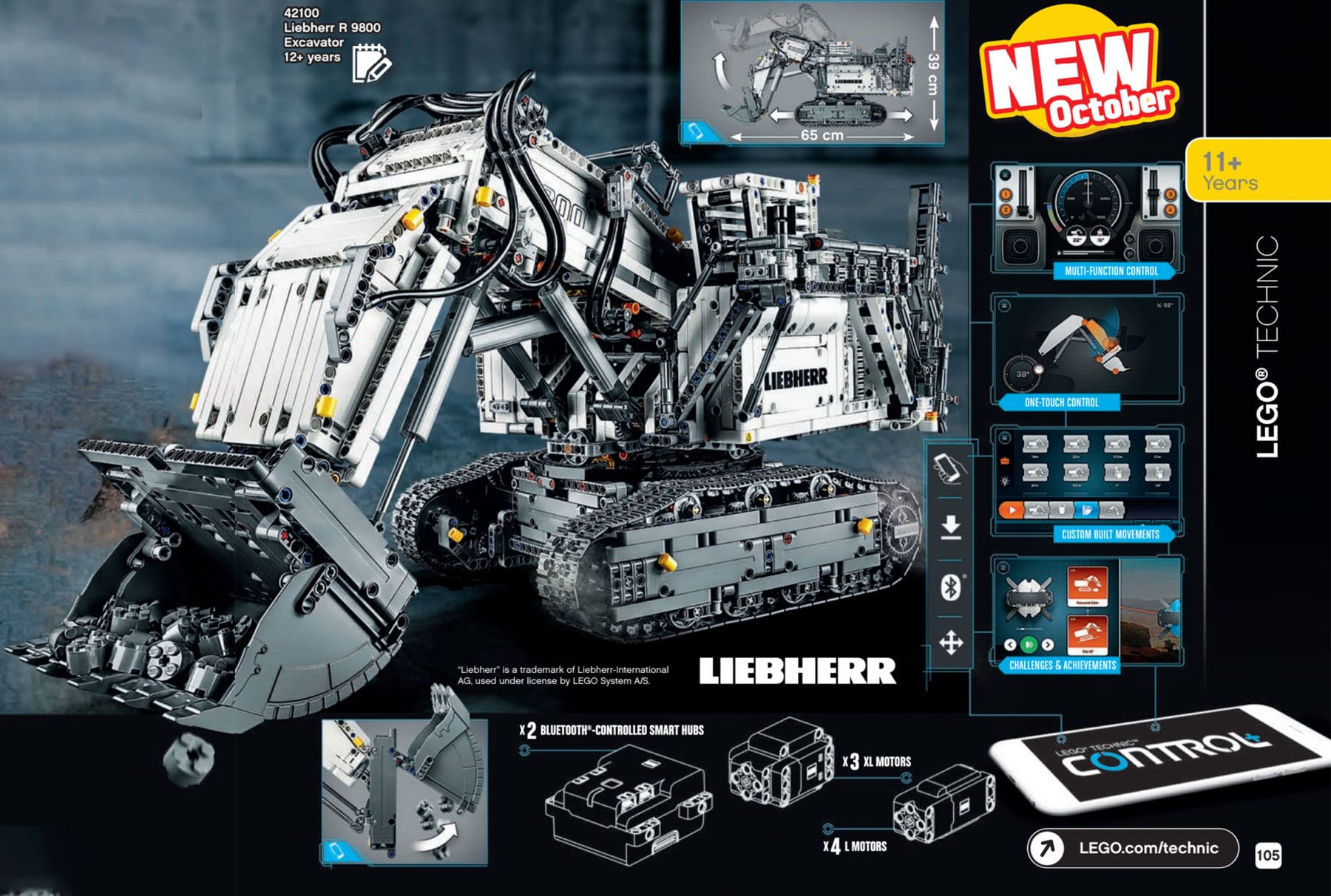 LEGO Technic 42100 Liebherr R9800