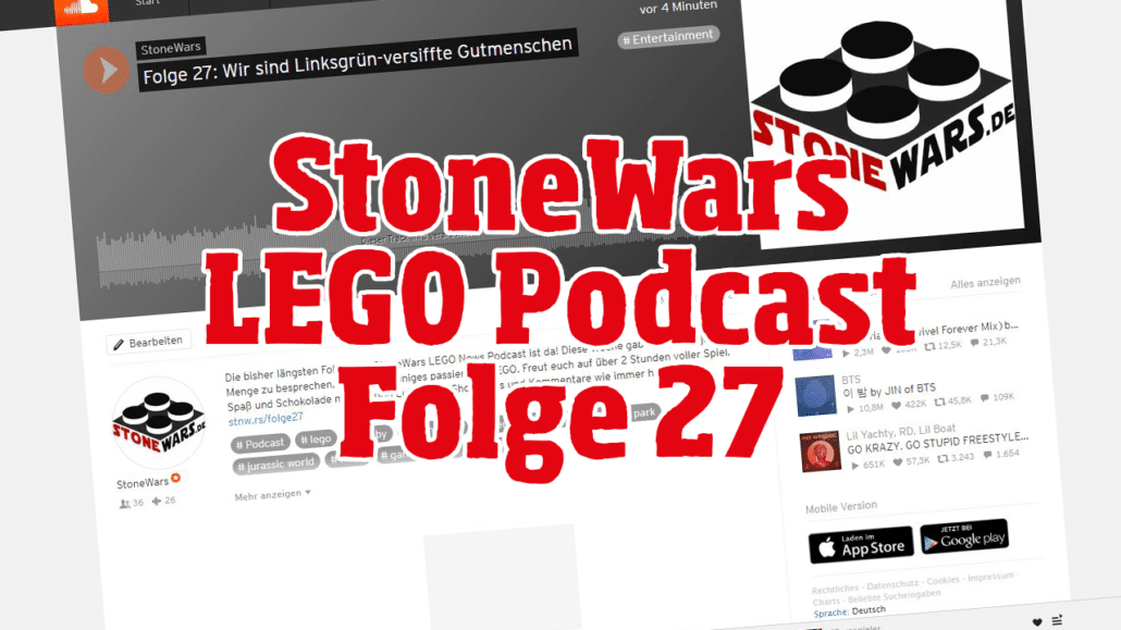 StoneWars LEGO News Podcast Folge 27