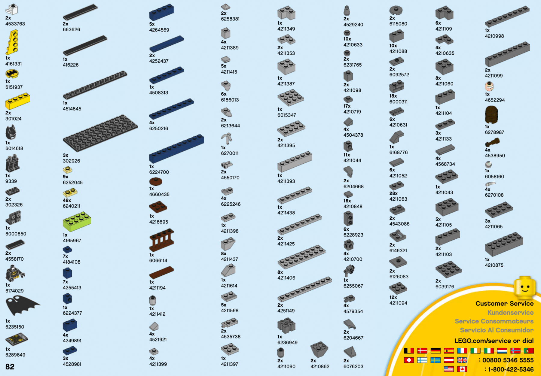 Lego Sdcc 19 Rebricks Alle Anleitungen Und Teile Listen