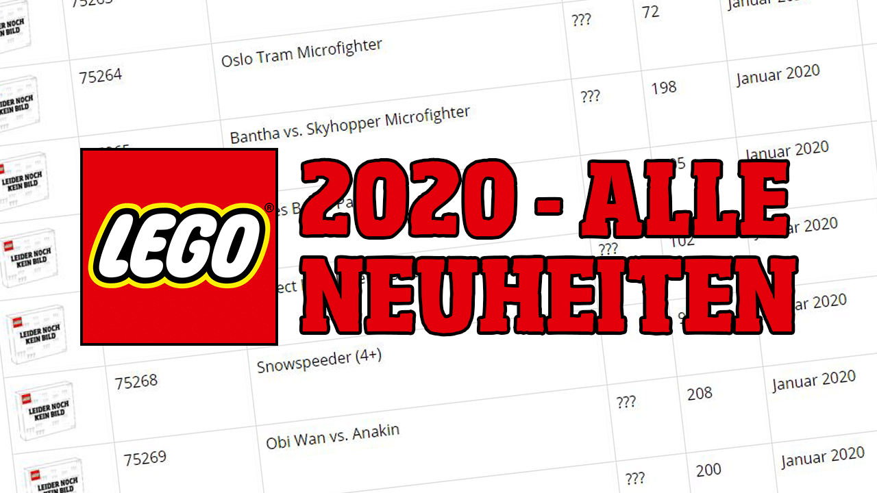 LEGO 2020 - Alle Neuheiten