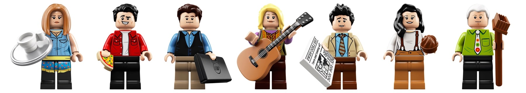 LEGO 21319 Central Perk Minifigures