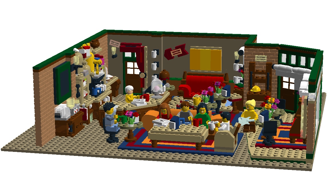 LEGO 21319 Entwurf vs. Set Vergleich LEGO 21319 Entwurf vs. Set Vergleich