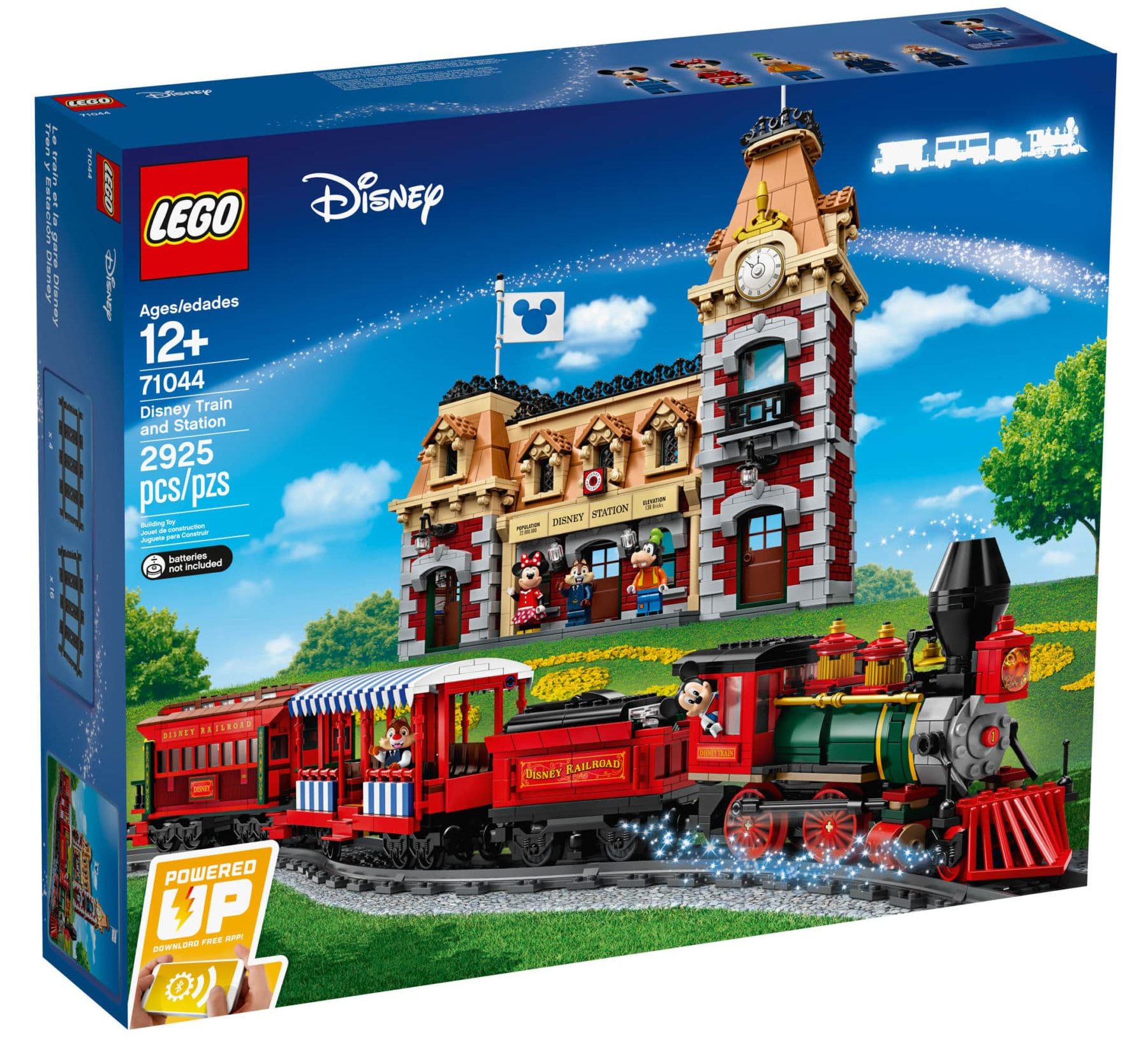 LEGO 71044 Disney Zug und Bahnhof Box vorne