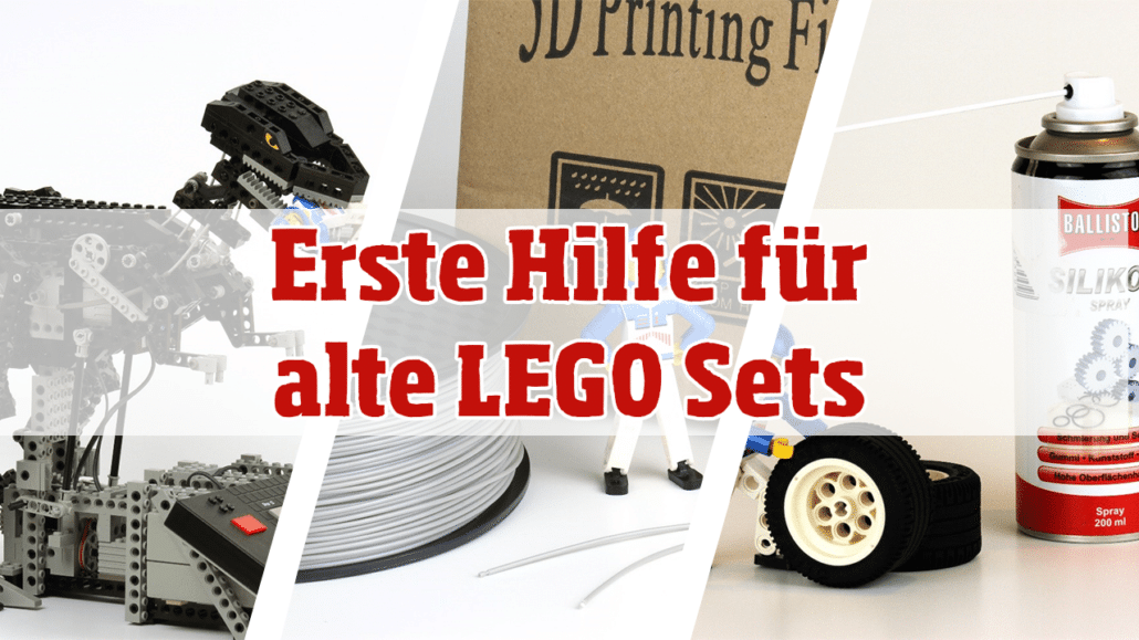 Alte LEGO Sets aufbereiten: Anleitung für Reinigung und Reparatur