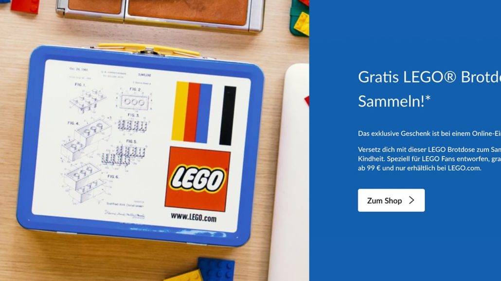 LEGO 6006017 Brotdose Gratis