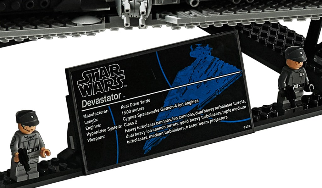 LEGO 75252 Minifiguren: Imperial Commander und Imperial Officer