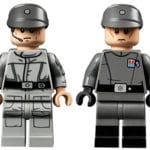 LEGO 75252 Minifiguren: Imperial Commander (links) und Imperial Officer (rechts)