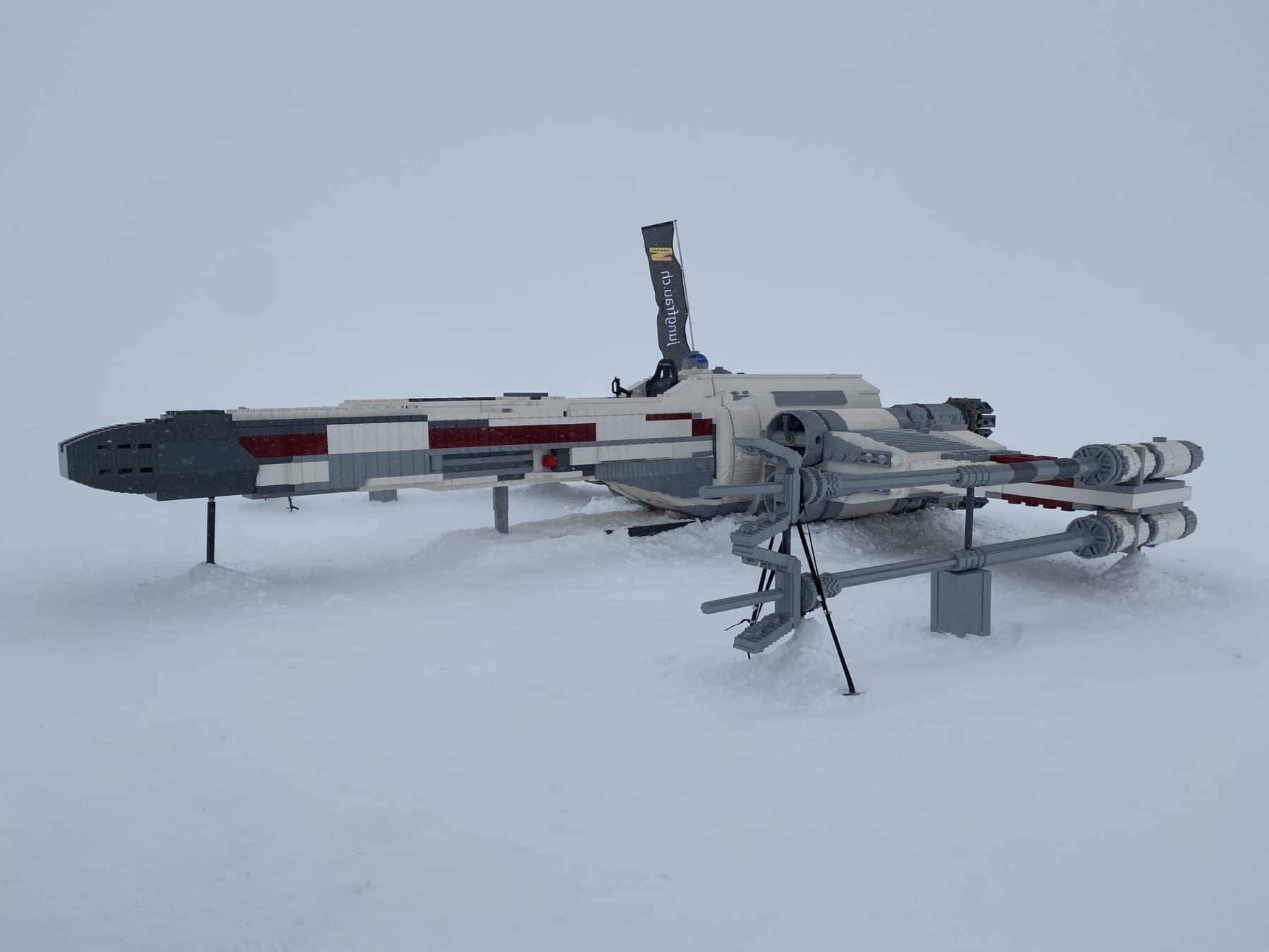 Lego Star Wars Event In Grindelwald Riesiger X Wing Im