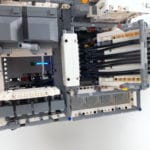 LEGO Technic 42100 Liebherr R 9800: Beide Hubs sind von oben sichtbar