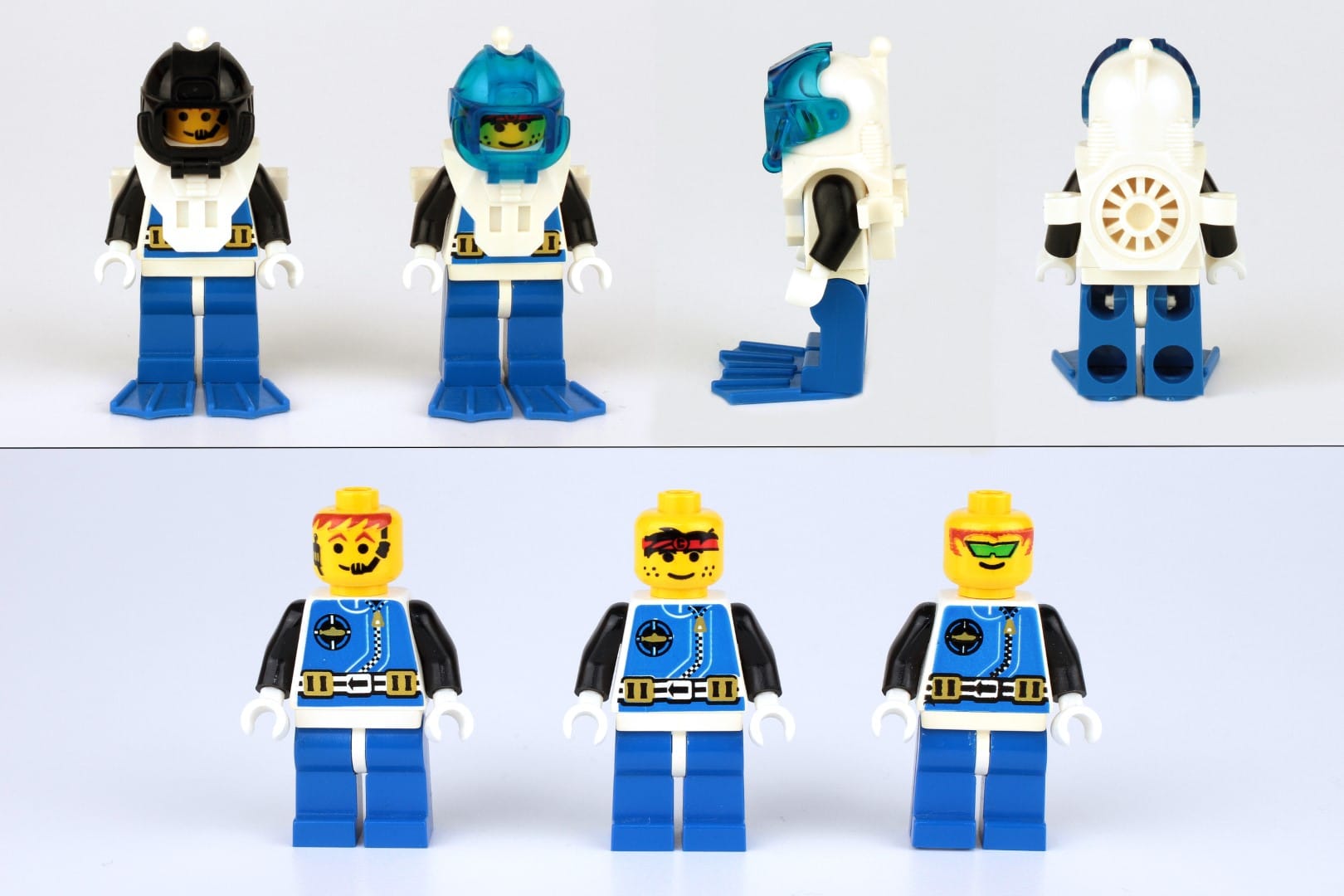 Lego aquazone online minifigures