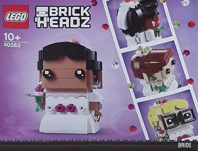 LEGO 40383 Braut BrickHeadz