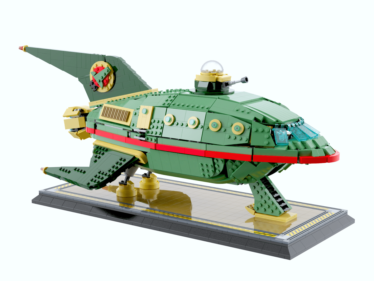 LEGO Ideas Futurama Raumschiff