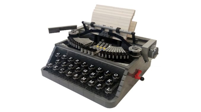 LEGO Ideas Schreibmaschine