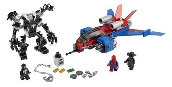 LEGO Marvel 76150 Spiderjet vs. Venom Mech
