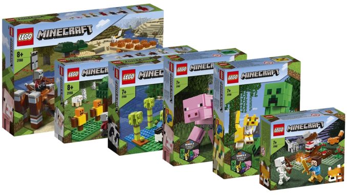 lego minecraft 2020 sets
