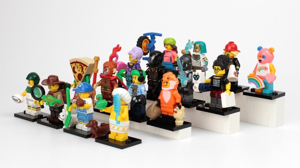 LEGO Minifiguren Ausstellen Anleitung