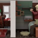 LEGO Ideas Home Alone Entwurf Buzz' Zimmer