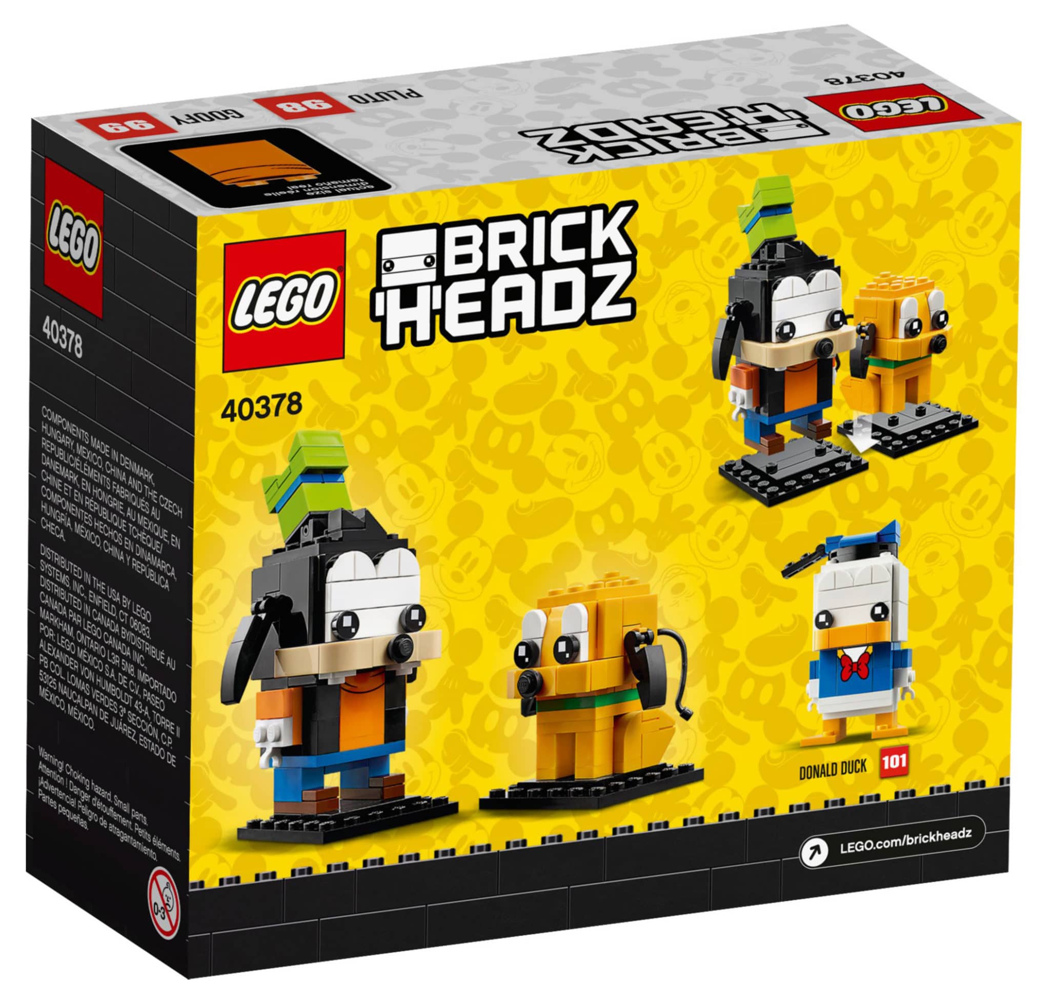 LEGO 40378 Goofy & Pluto BrickHeadz